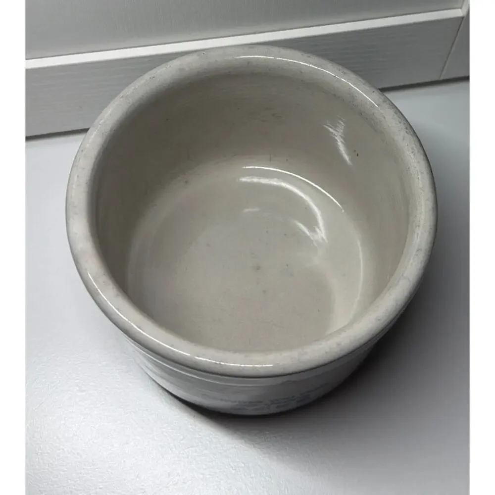 Vintage Louisville Stoneware The Rex Johncox Co. Collectible Butter Crock Bowl